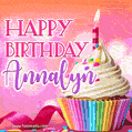 Happy Birthday Annalyn - Lovely Animated GIF