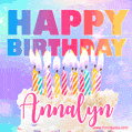 Funny Happy Birthday Annalyn GIF