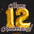 12 Wonderful Years - 12th Anniversary GIF