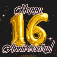 16 Wonderful Years - 16th Anniversary GIF