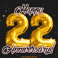 22 Wonderful Years - 22nd Anniversary GIF