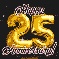 25 Wonderful Years - 25th Anniversary GIF