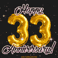 33 Wonderful Years - 33rd Anniversary GIF