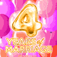 4 Years of Marriage