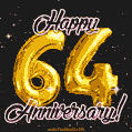 64 Wonderful Years - 64th Anniversary GIF