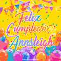 Feliz Cumpleaños Annsleigh (GIF)