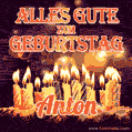 Alles Gute zum Geburtstag Anton (GIF)