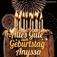 Alles Gute zum Geburtstag Anyssa (GIF)