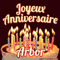Joyeux anniversaire Arbor GIF