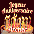 Joyeux anniversaire Archer GIF