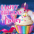 Happy Birthday Archer - Lovely Animated GIF