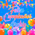 Feliz Cumpleaños Archie (GIF)