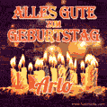 Alles Gute zum Geburtstag Arlo (GIF)