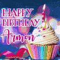 Happy Birthday Armon - Lovely Animated GIF