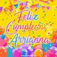 Feliz Cumpleaños Arrianna (GIF)