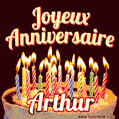 Joyeux anniversaire Arthur GIF