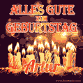 Alles Gute zum Geburtstag Artur (GIF)
