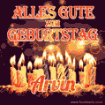 Alles Gute zum Geburtstag Arvin (GIF)