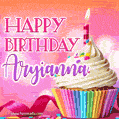 Happy Birthday Aryianna - Lovely Animated GIF