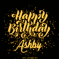 Happy Birthday Card for Ashby - Download GIF and Send for Free