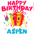 Funny Happy Birthday Aspen GIF
