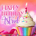 Happy Birthday Astrid - Lovely Animated GIF