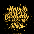Happy Birthday Card for Atharv - Download GIF and Send for Free