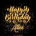 Happy Birthday Card for Atlee - Download GIF and Send for Free