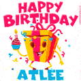 Funny Happy Birthday Atlee GIF