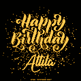 Happy Birthday Card for Attila - Download GIF and Send for Free