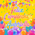 Feliz Cumpleaños Aubriella (GIF)