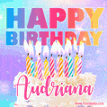 Funny Happy Birthday Audriana GIF