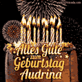 Alles Gute zum Geburtstag Audrina (GIF)