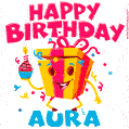 Funny Happy Birthday Aura GIF