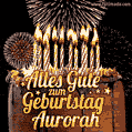 Alles Gute zum Geburtstag Aurorah (GIF)