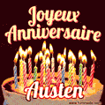 Joyeux anniversaire Austen GIF