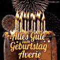 Alles Gute zum Geburtstag Averie (GIF)