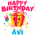 Funny Happy Birthday Avi GIF