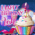 Happy Birthday Avik - Lovely Animated GIF