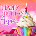 Happy Birthday Ayan - Lovely Animated GIF