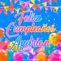 Feliz Cumpleaños Aydrian (GIF)