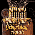 Alles Gute zum Geburtstag Aylah (GIF)