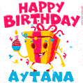 Funny Happy Birthday Aytana GIF
