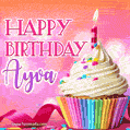 Happy Birthday Ayva - Lovely Animated GIF