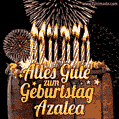 Alles Gute zum Geburtstag Azalea (GIF)