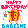 Funny Happy Birthday Babesne GIF