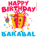 Funny Happy Birthday Barabal GIF