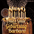 Alles Gute zum Geburtstag Barbara (GIF)