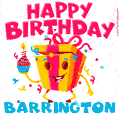 Funny Happy Birthday Barrington GIF