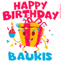 Funny Happy Birthday Baukis GIF